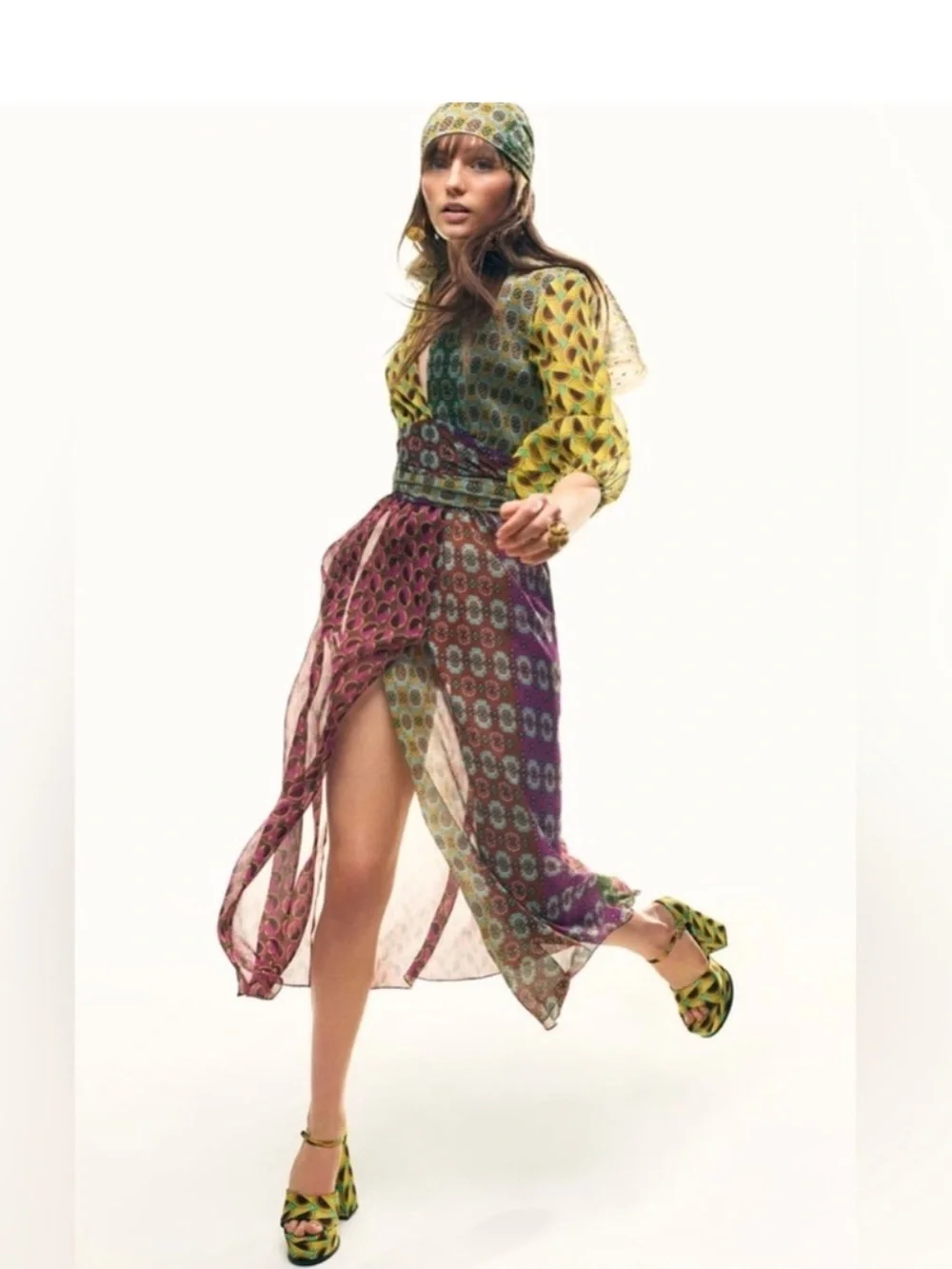 N/A zara printed